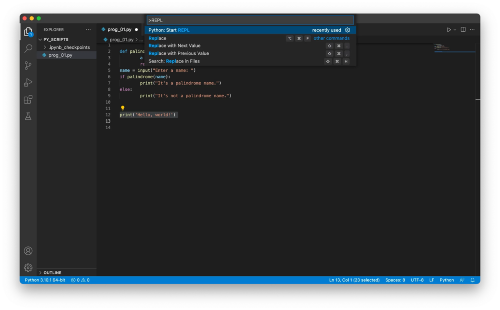 "VS Code is lightweight but packed with features like IntelliSense and debugging tools that are useful in AI development"