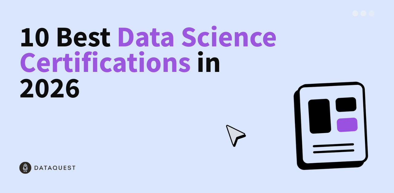 Best Data Science Certifications in 2026