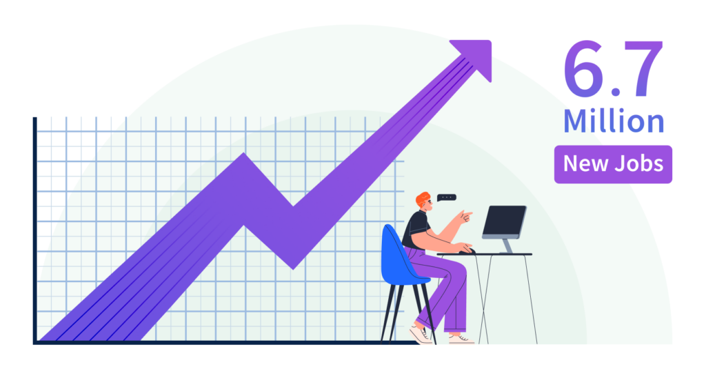 An image depicting the growing demand for large language model expertise in the job market.