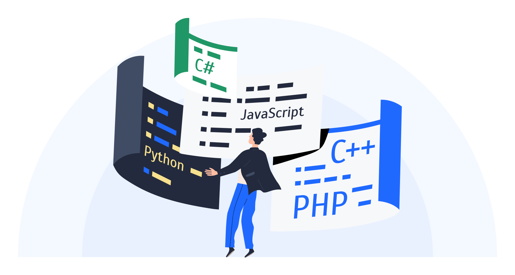 Image of someone working on multiple data science projects at the same time