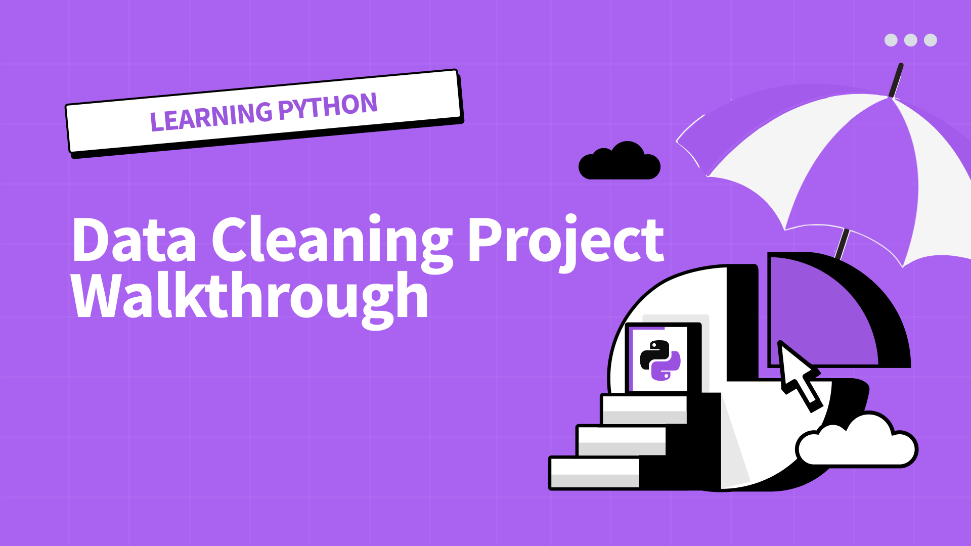 data cleaning walkthrough