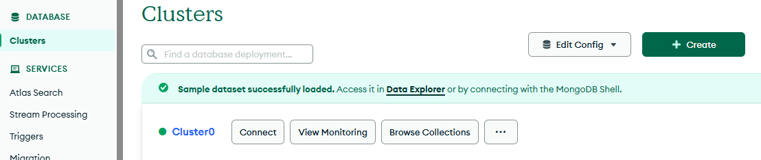 Set up the database user and network access (3)