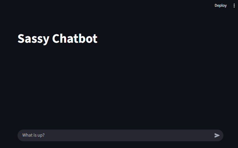 The Chat Interface