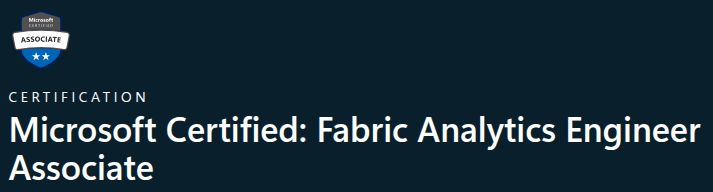 Microsoft Certified Fabric Analytics Engineer Associate (DP-600)