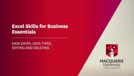 Excel Skills for Business Specialization