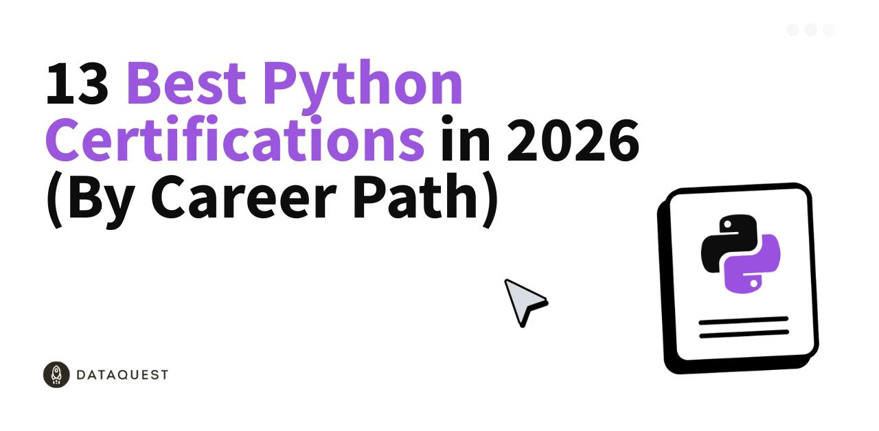 13 Best Python Certifications in 2026 (By Career Path)
