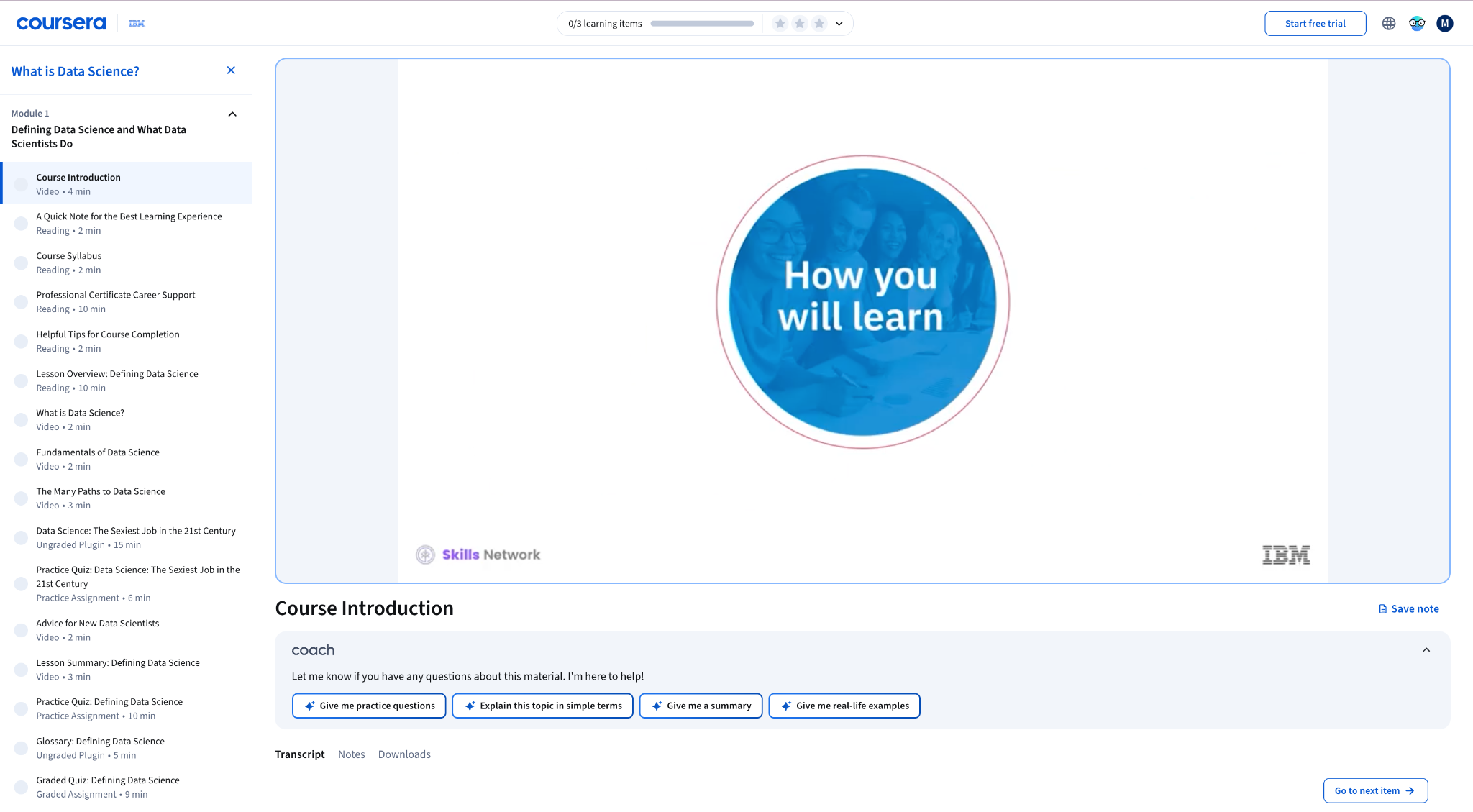 Coursera Teaching Style
