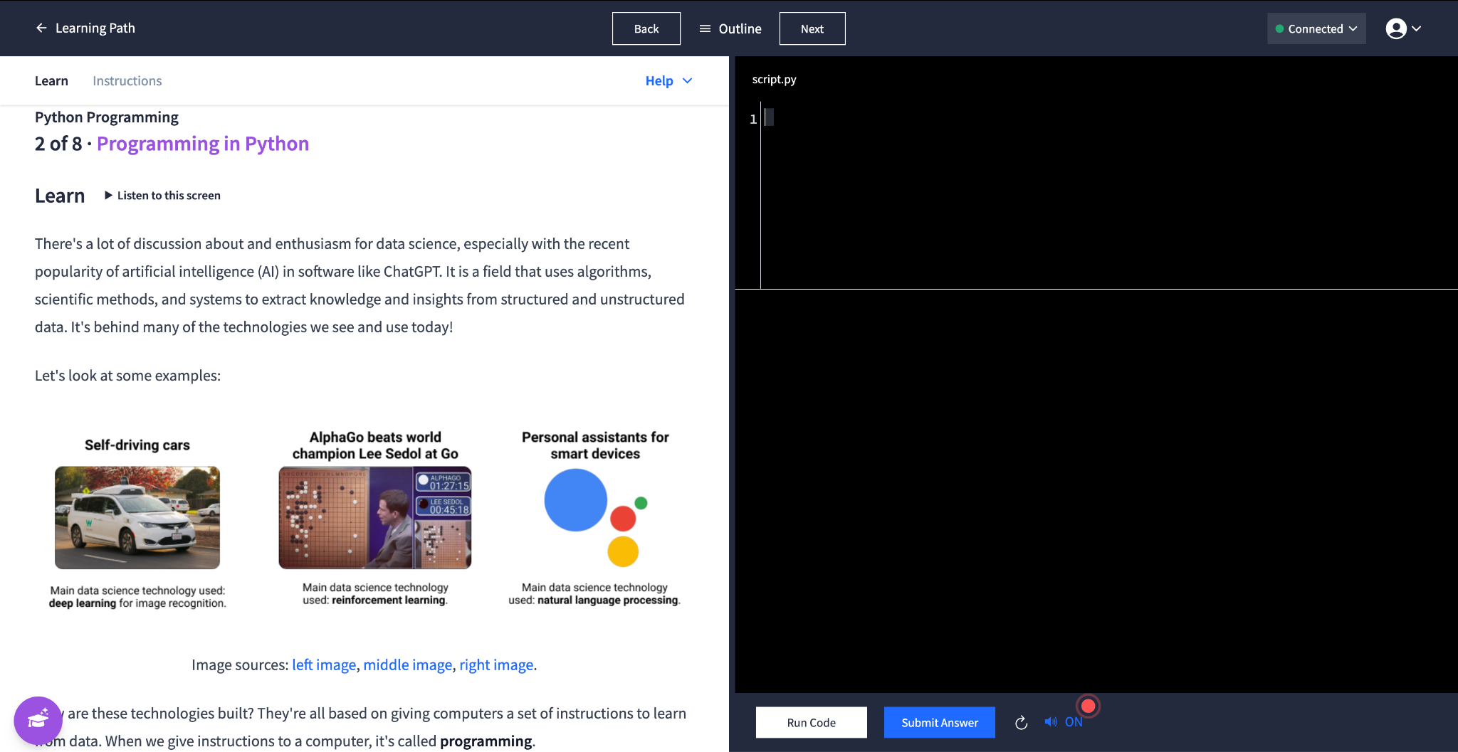 Dataquest Teaching Style
