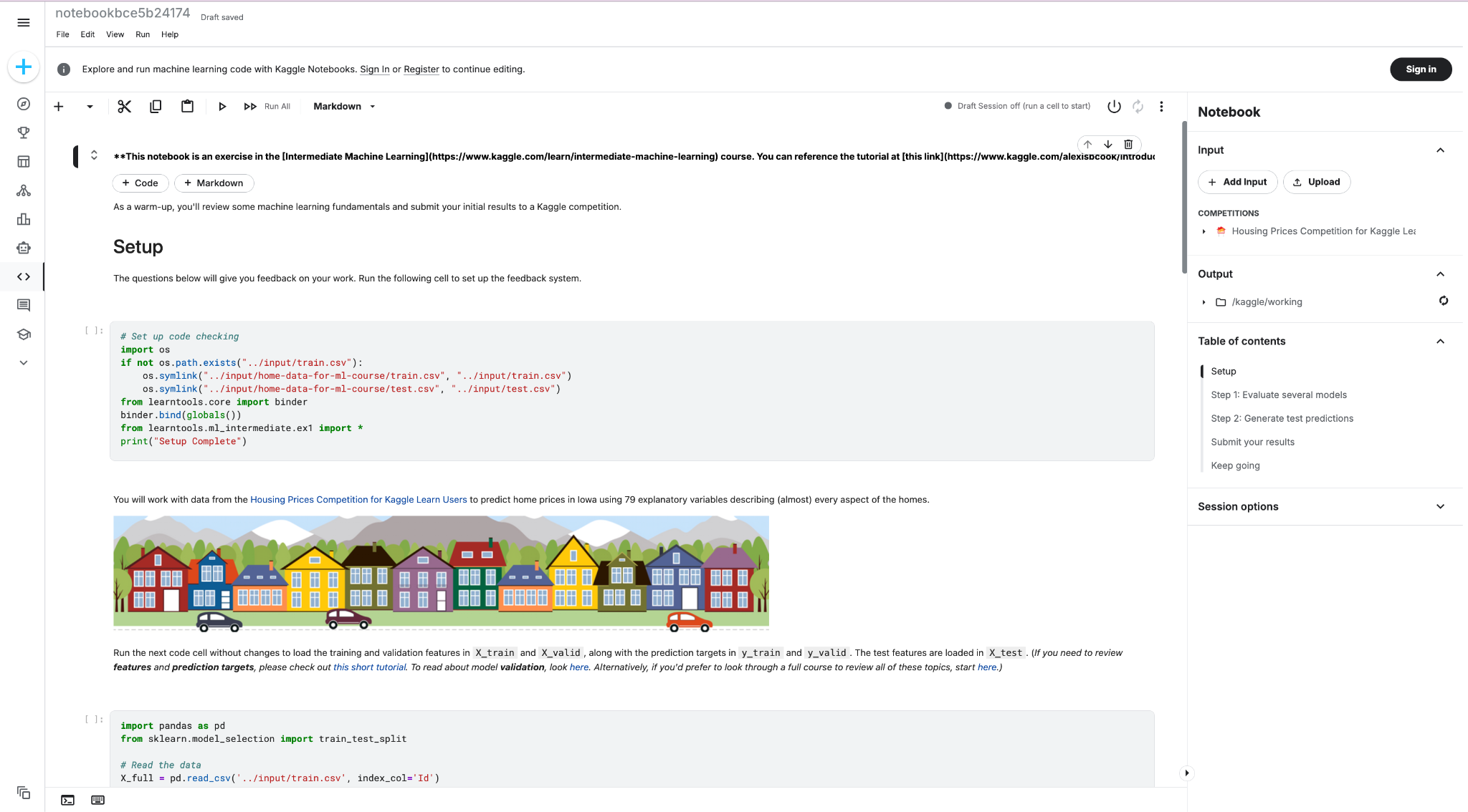 Kaggle Learn Teaching Style