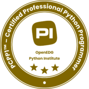 PCPP1 Certified Professional in Python Programming 1