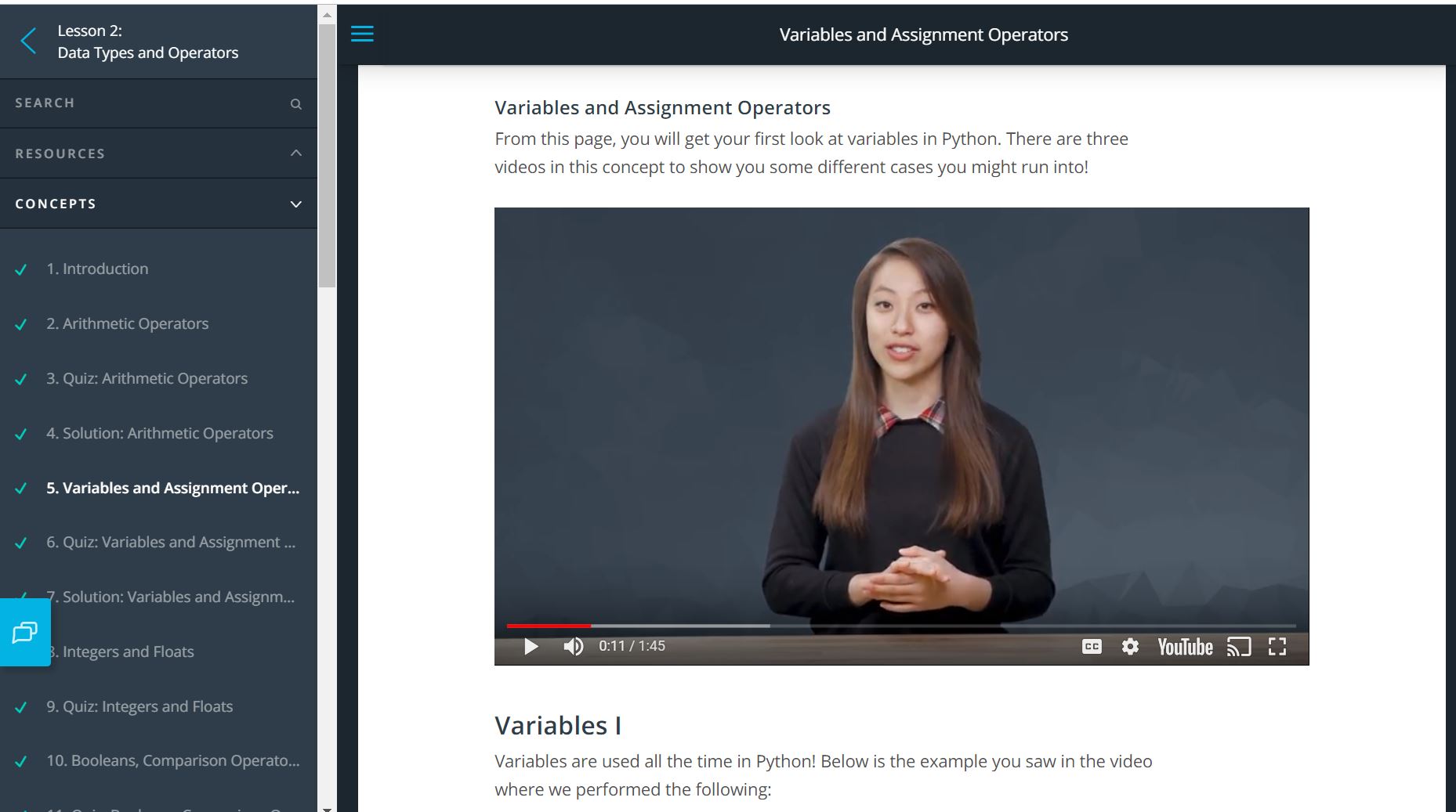 Udacity Teaching Style