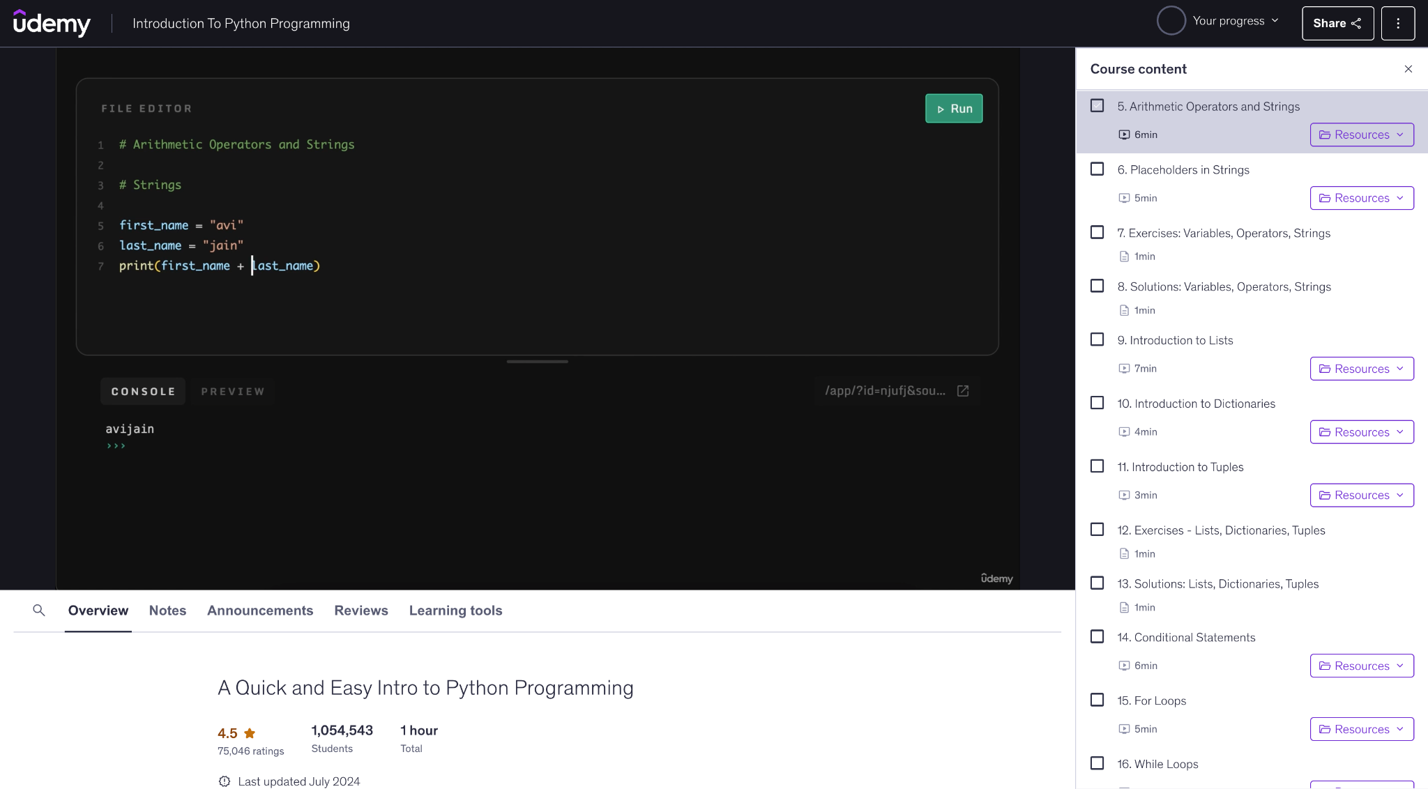 Udemy Teaching Style