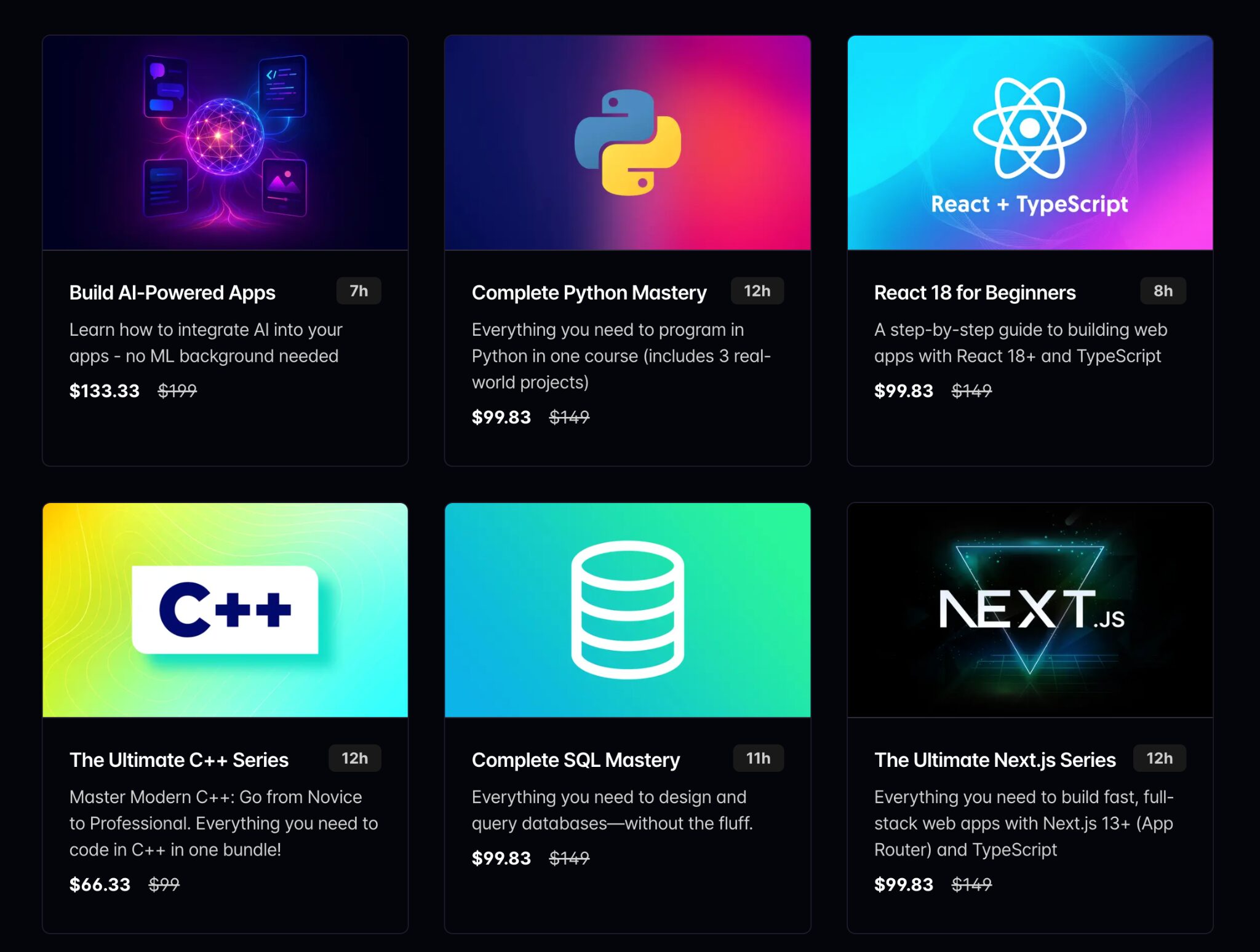 Code with Mosh Topics