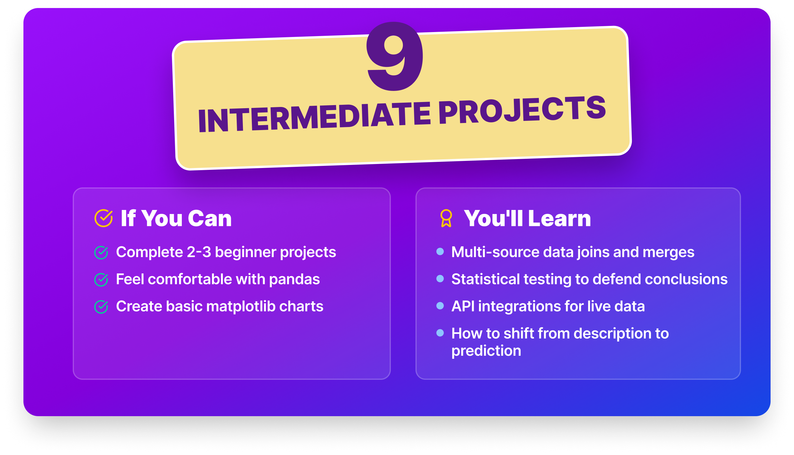 Intermediate Data Science Projects