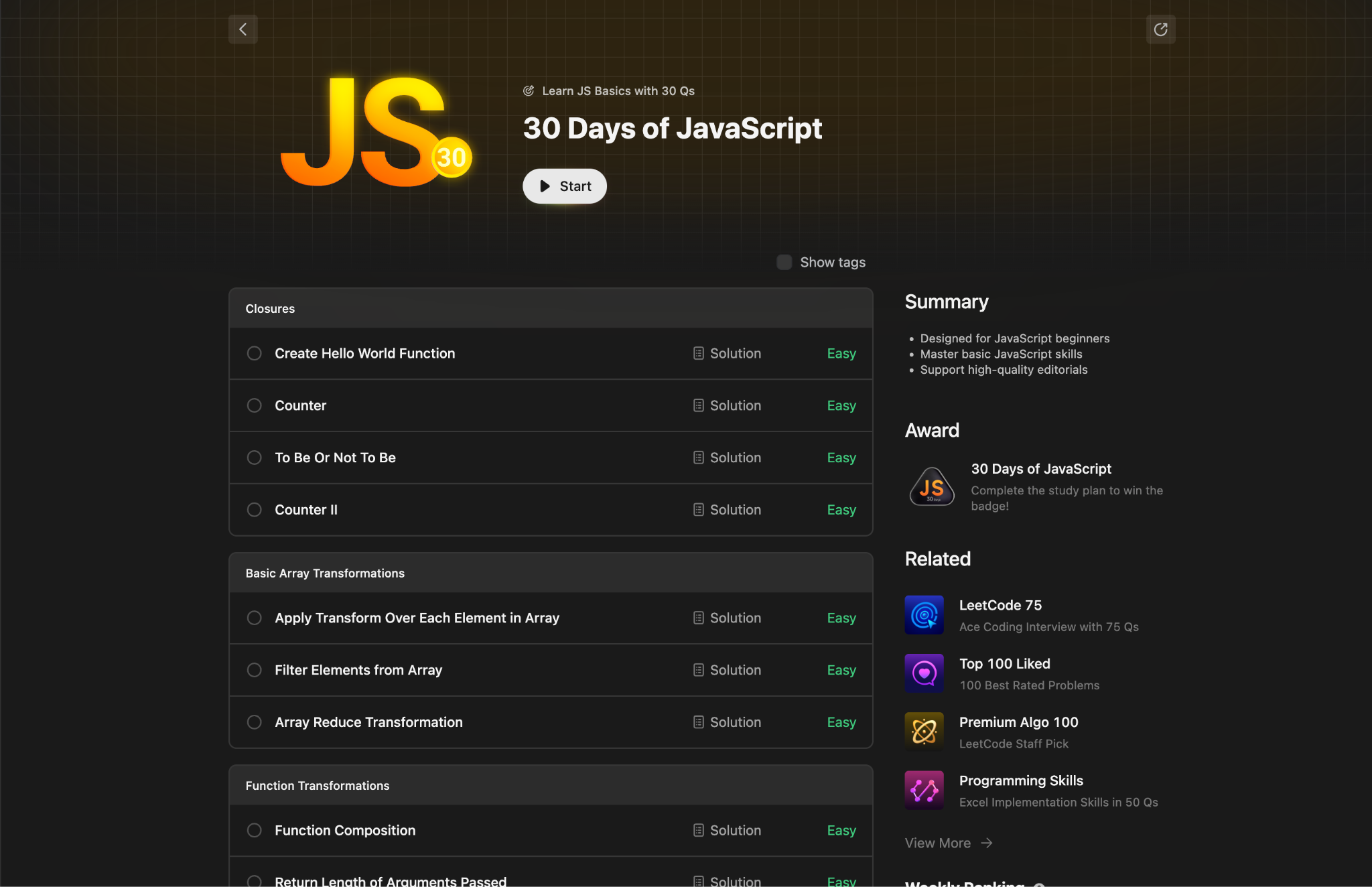 LeetCode Teaching Style