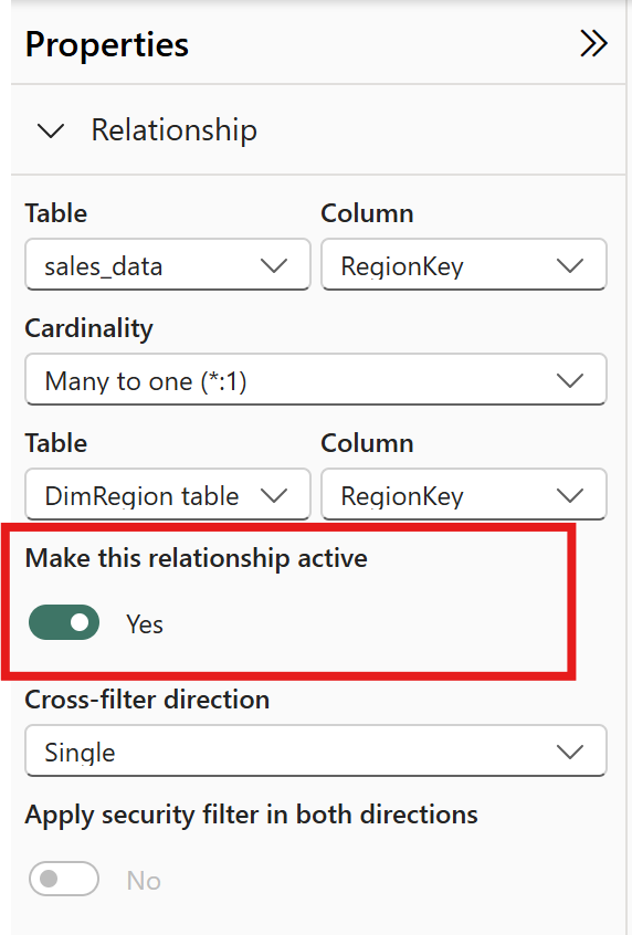 Power BI Creating Relationships (2)