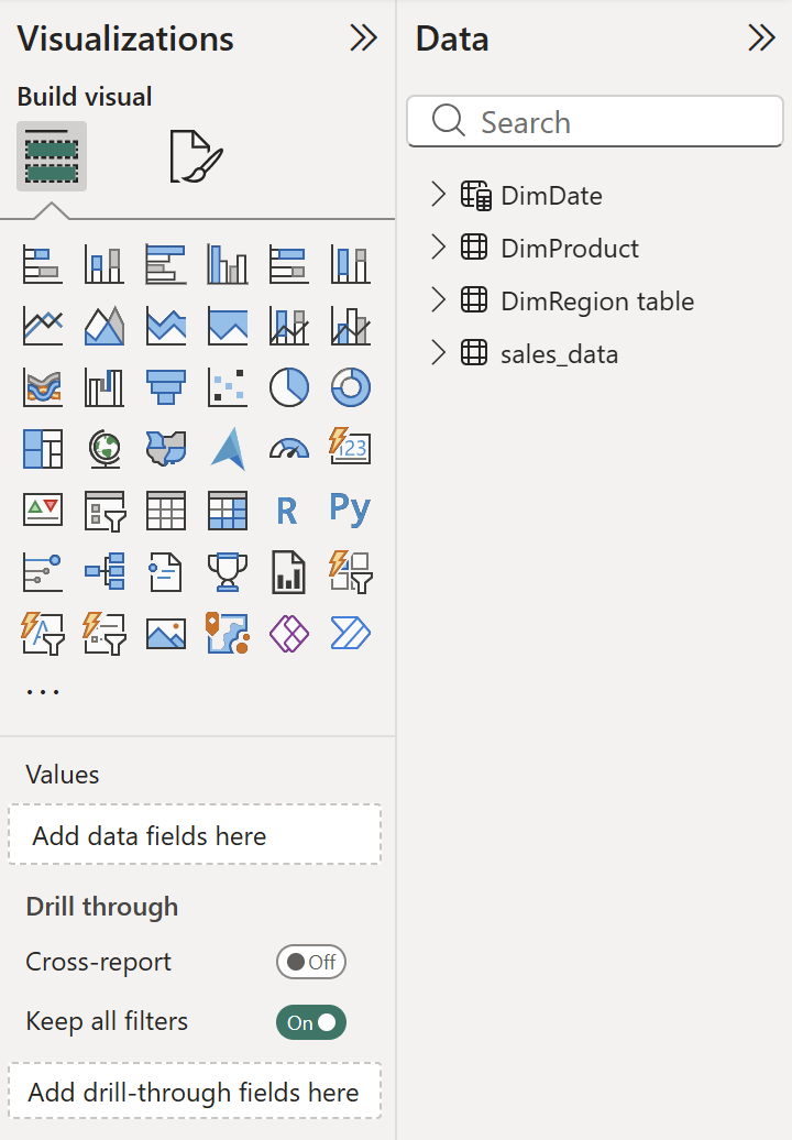 Power BI Creating Visuals (2)