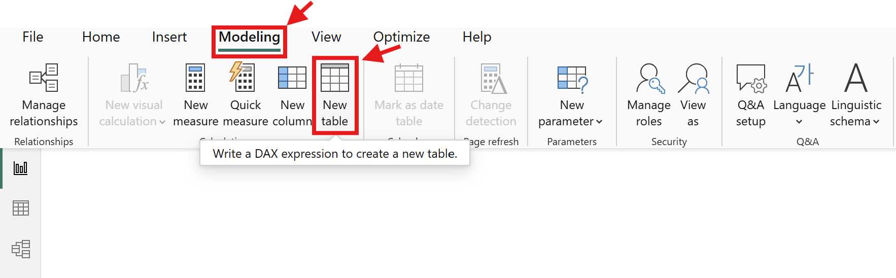 Power BI Creating a DimDate Table (1)