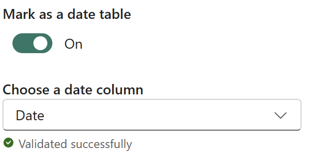 Power BI Creating a DimDate Table (4)