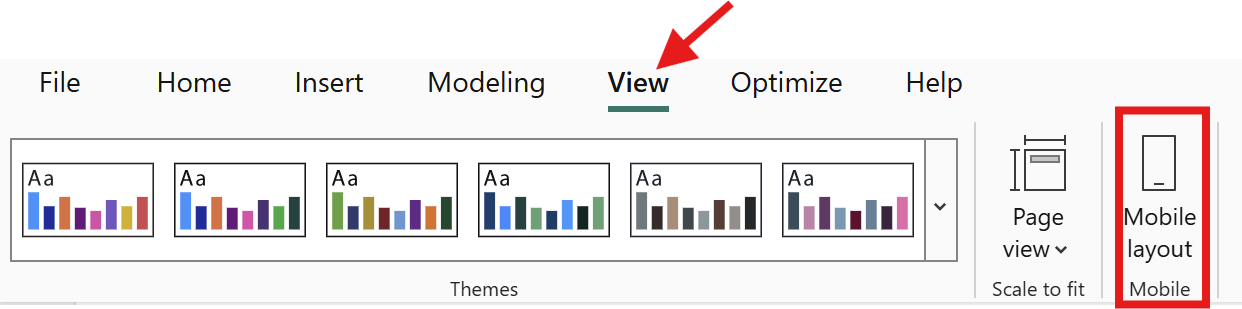 Power BI Mobile View (1)