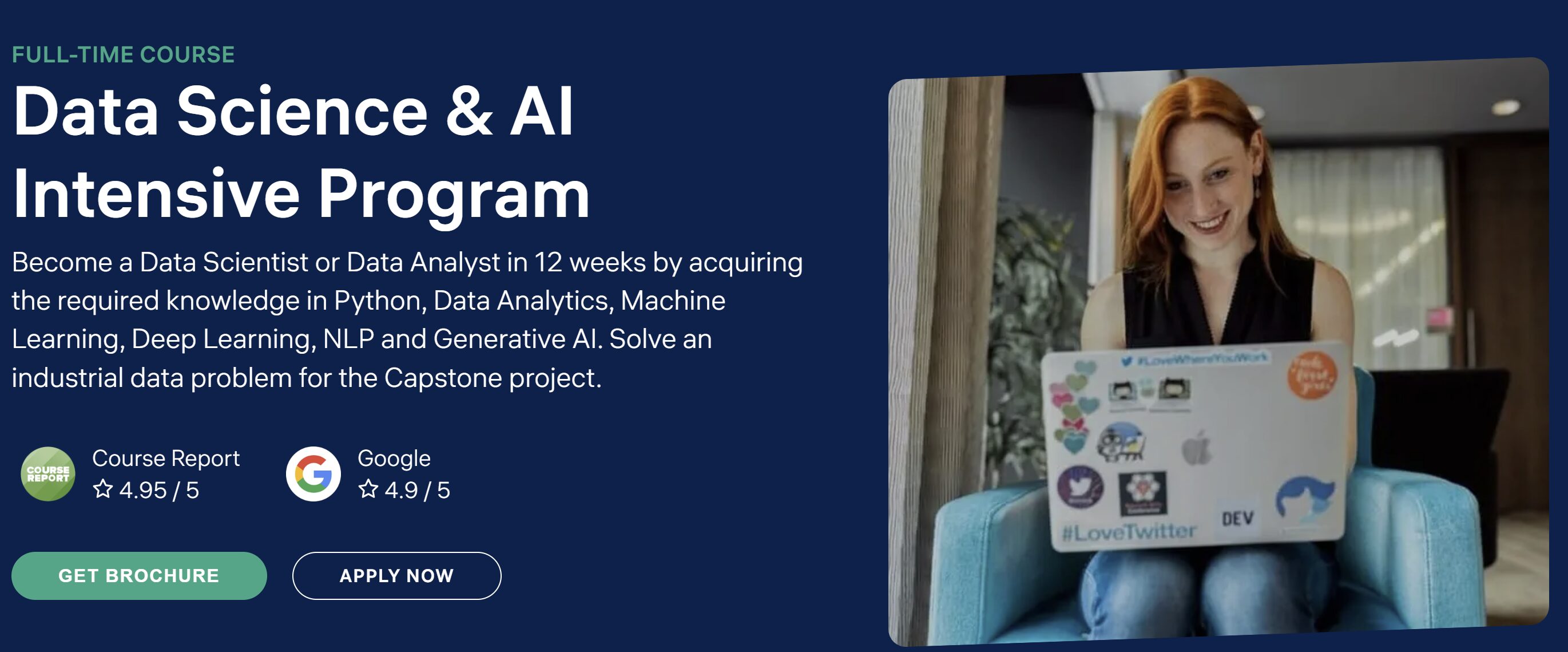 Constructor Nexademy Data Science & AI Intensive Program Screen