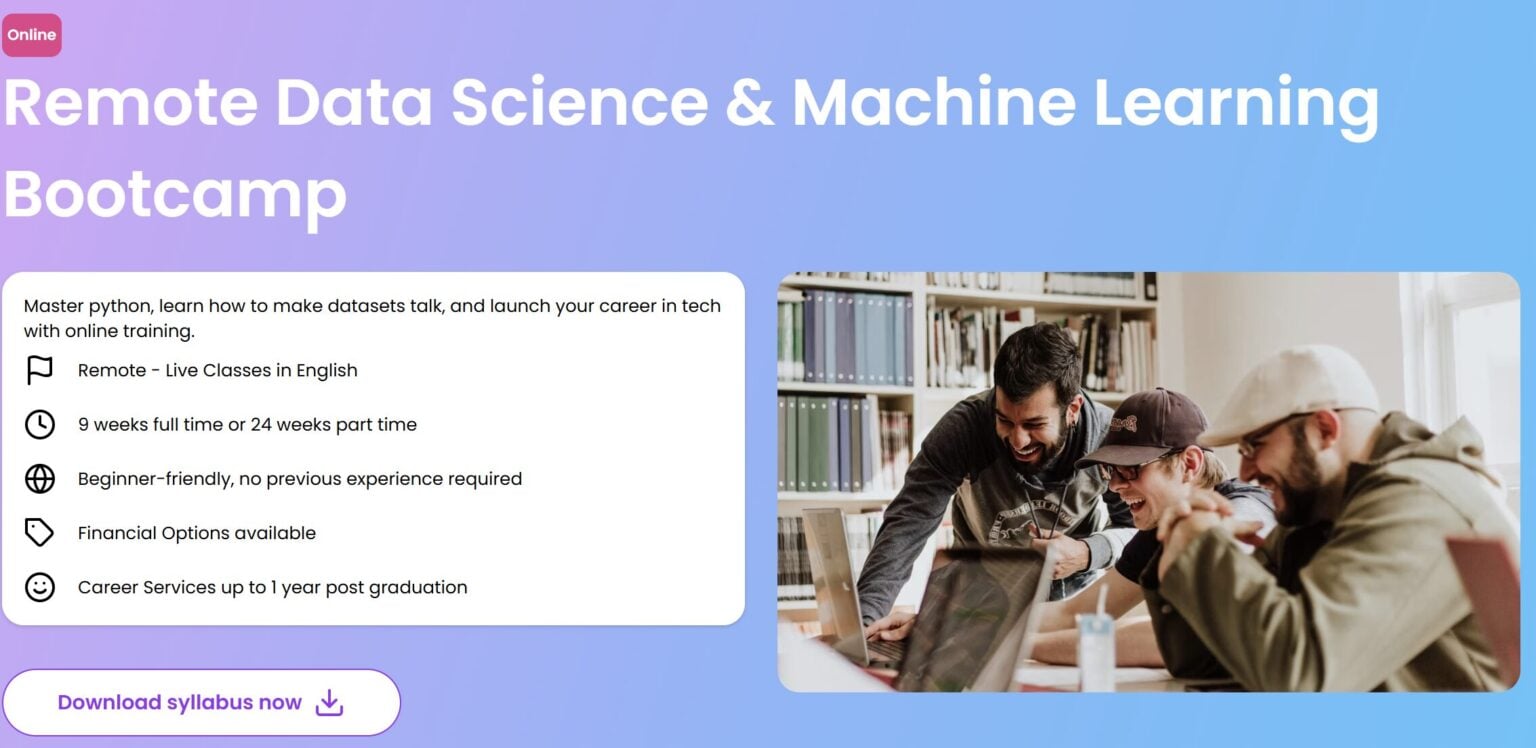 Top 14 Machine Learning Bootcamps in 2026