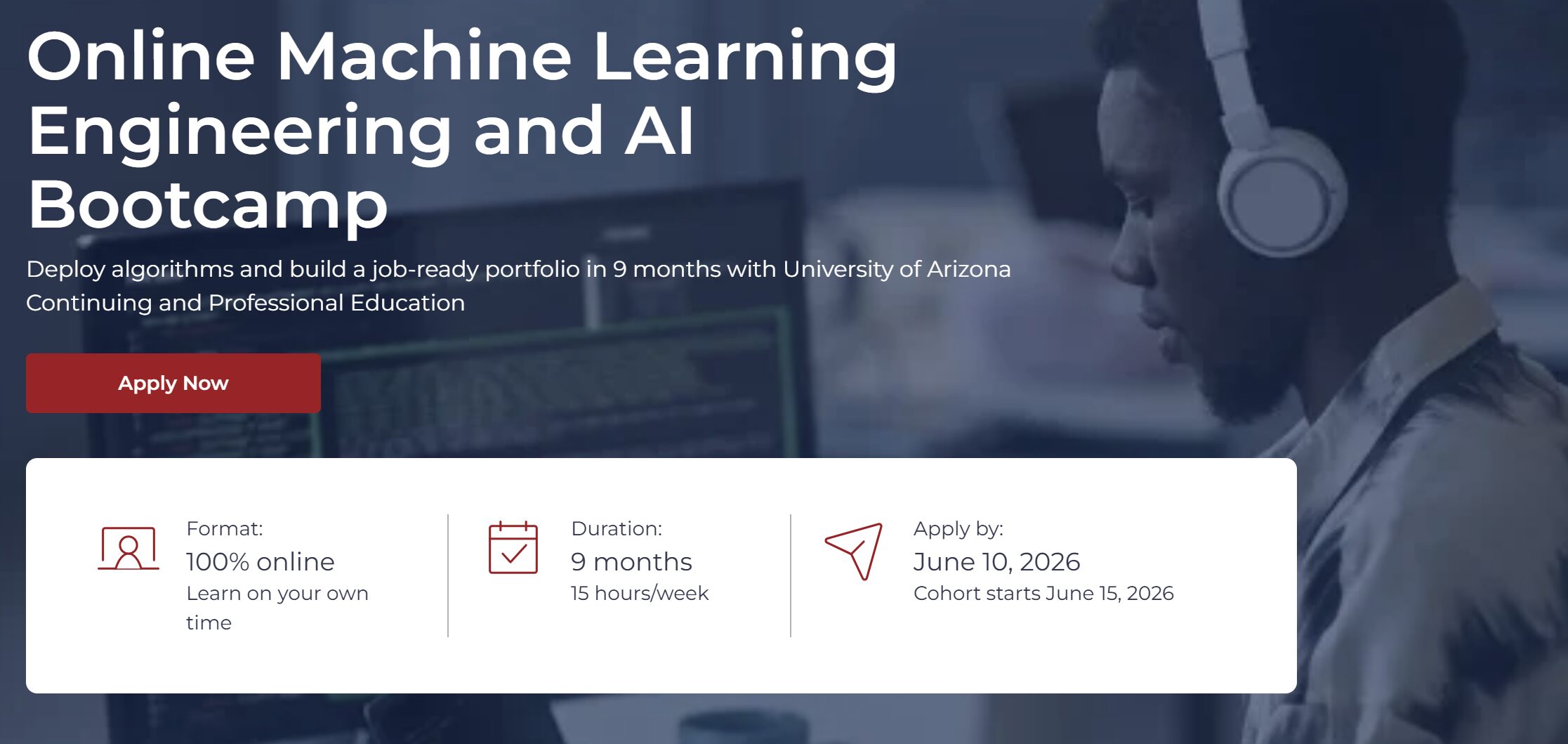 Springboard Machine Learning & AI Bootcamp Screen