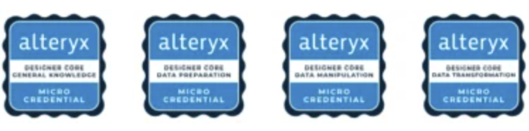 Alteryx Designer Core certification