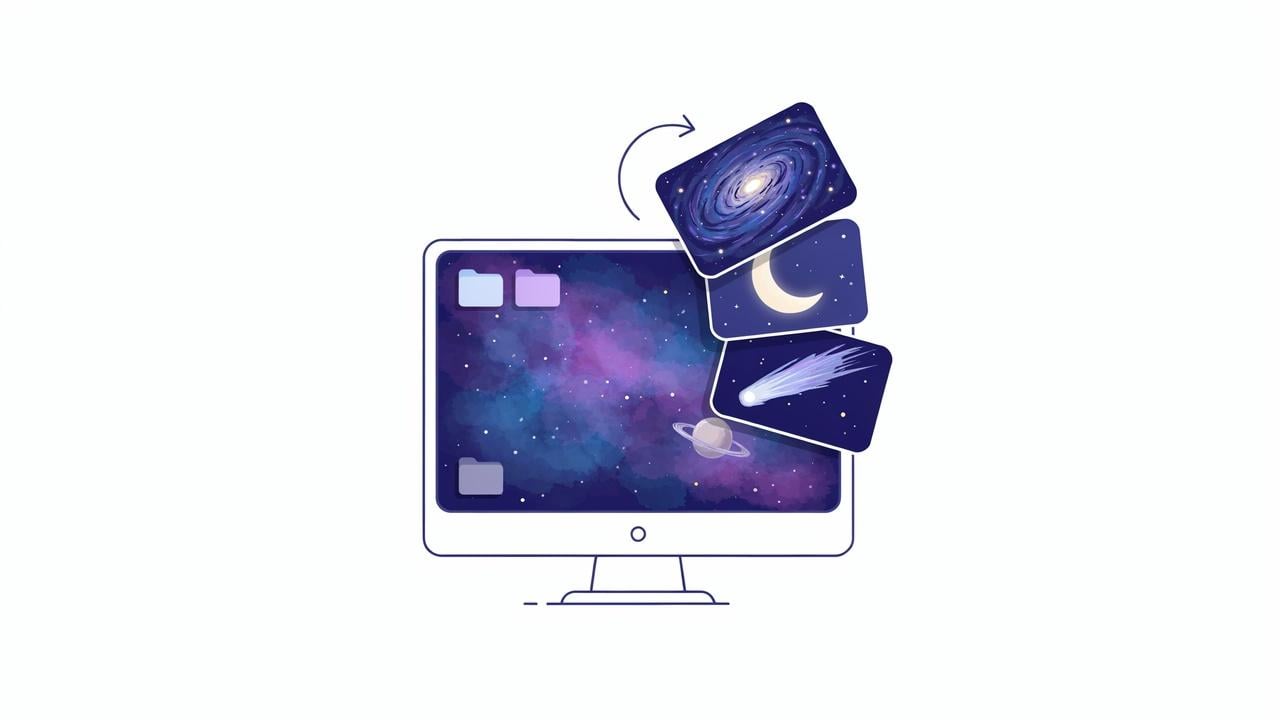 Astronomy Picture of the Day Wallpaper Setter project illustration