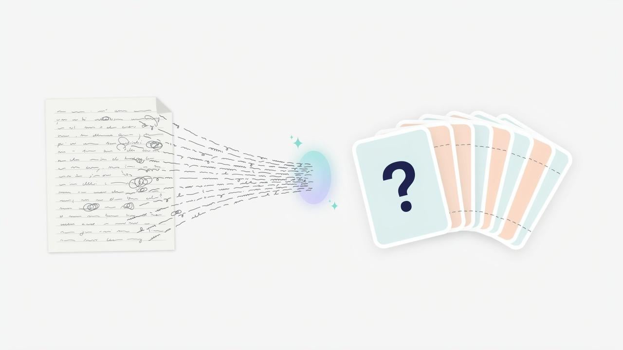 Auto-Flashcard Generator project illustration