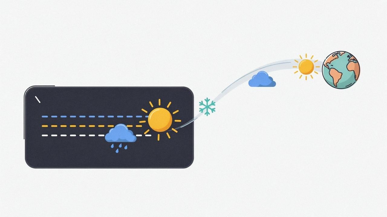 Building a Weather App with an API project illustration