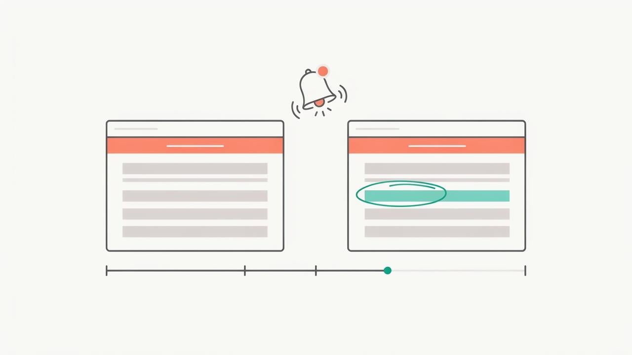 Create a "Site Updated" Notification System