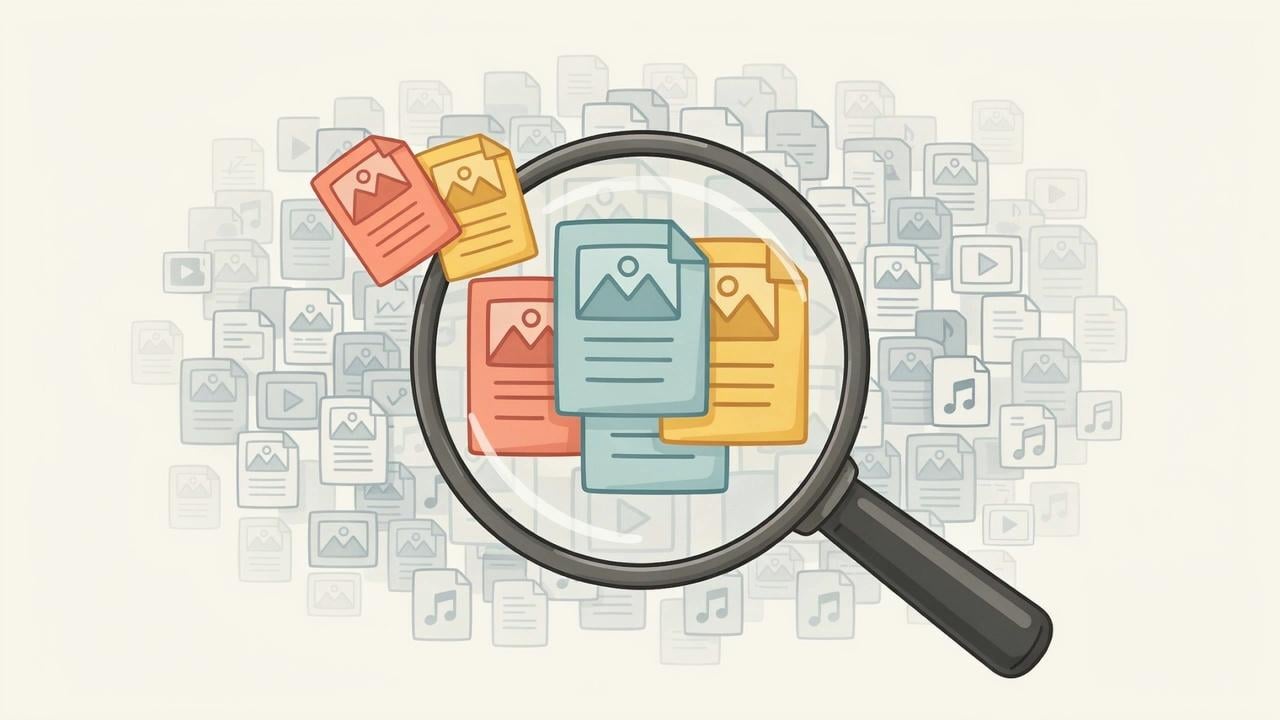 File Search Tool project illustration