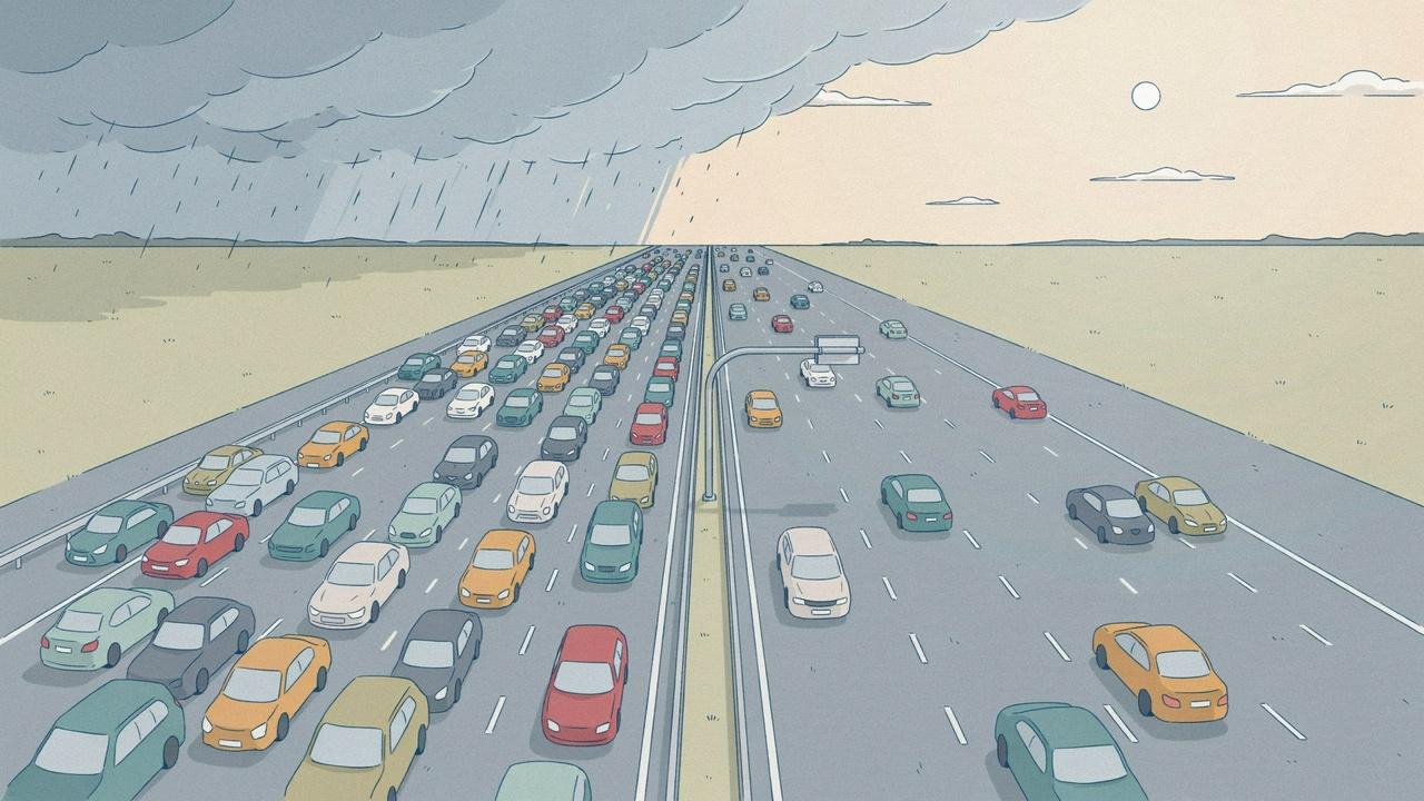 Finding Heavy Traffic Indicators on I-94