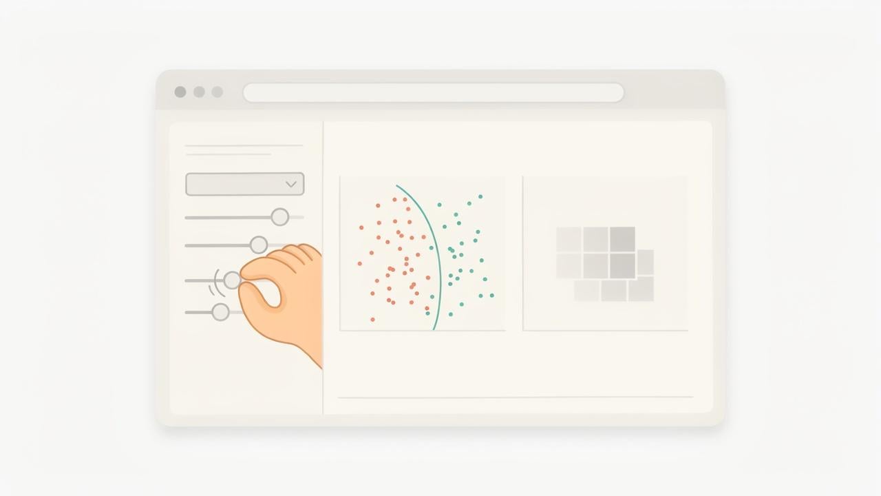 Streamlit ML Web App project illustration