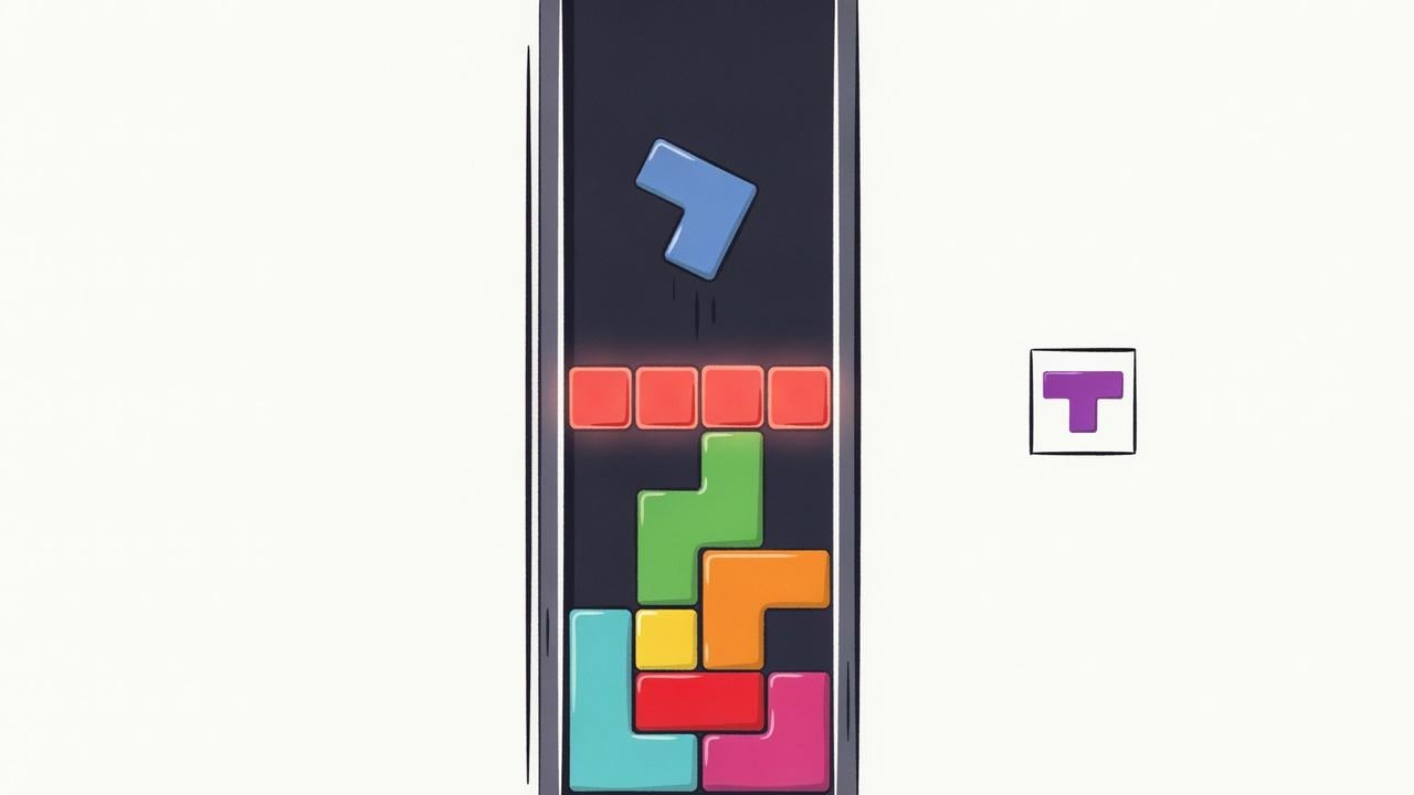 Tetris project illustration